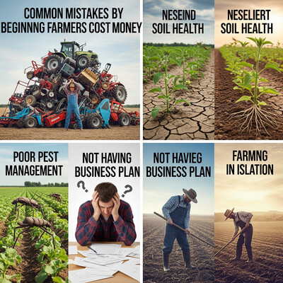 TOP 5 Mistakes of Beginning Farmers That Cost You Money